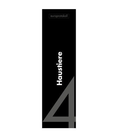 Rückenschild 'Haustiere' für DIN A4 Ordner