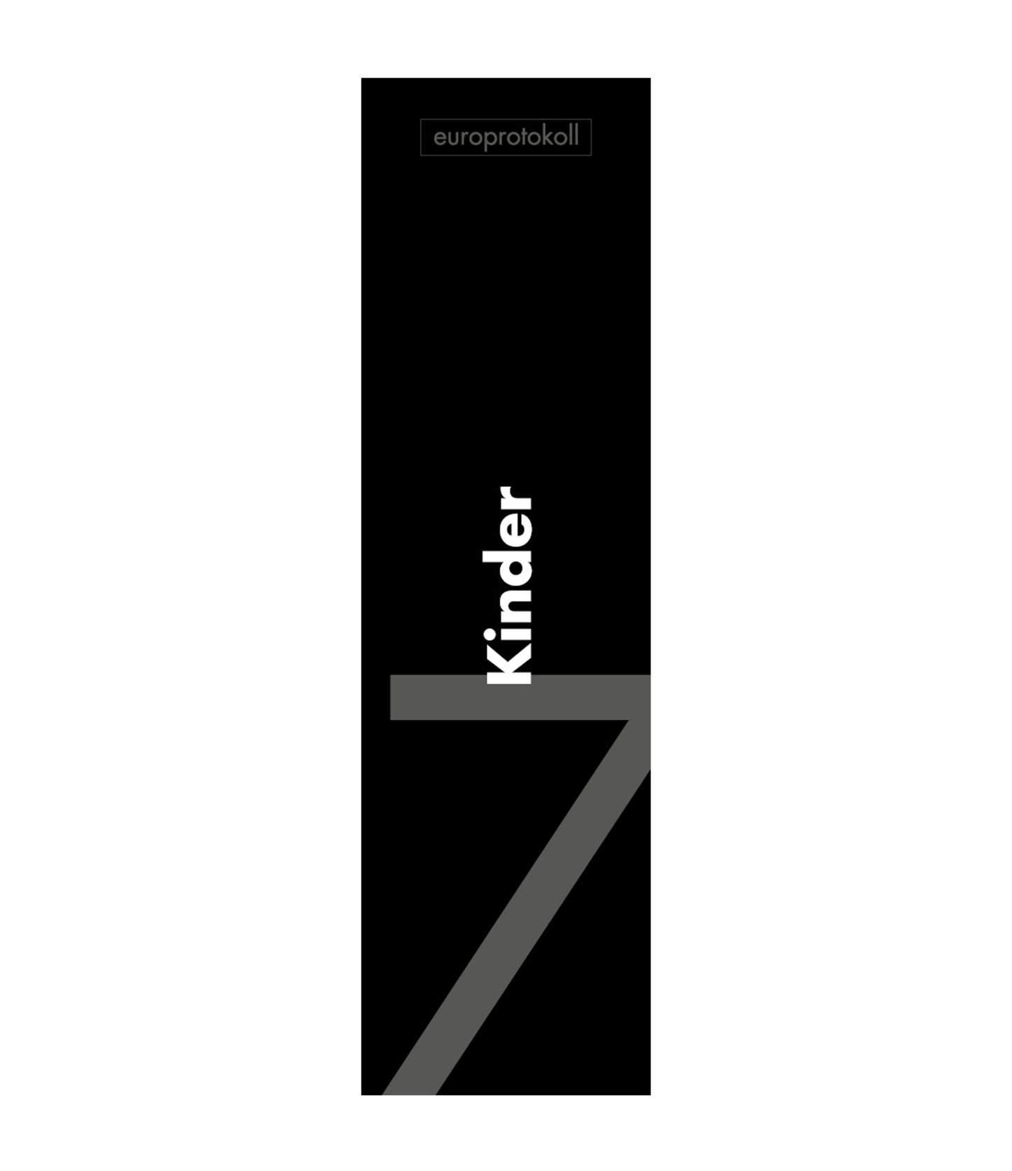Rückenschild 'Kinder' für DIN A4 Ordner