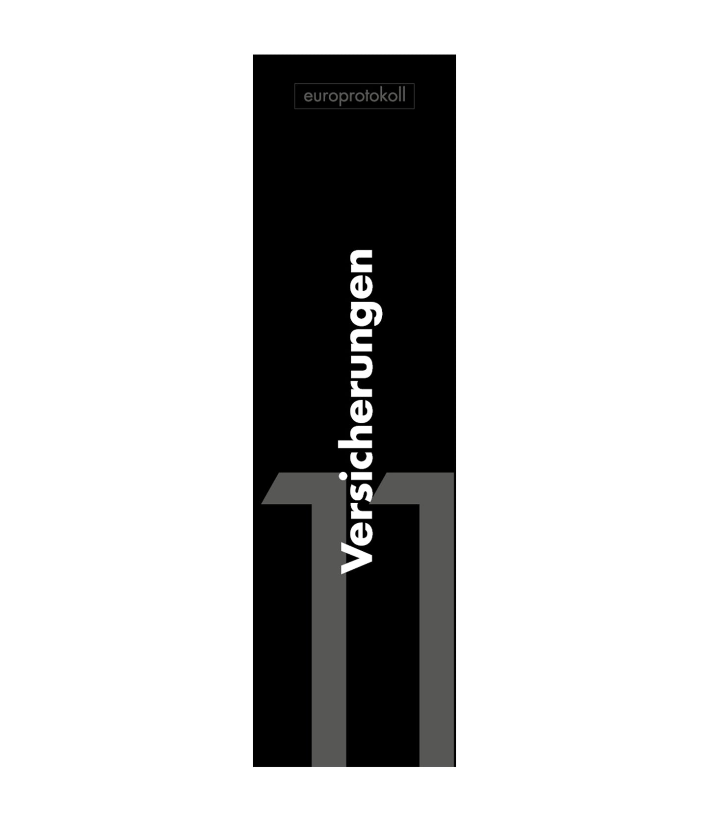 Rückenschild 'Versicherungen' für DIN A4 Ordner