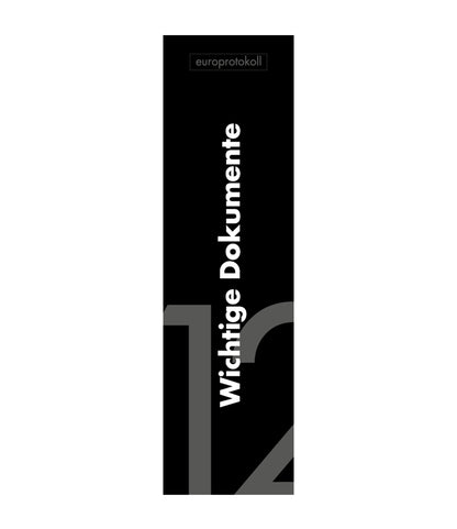 Rückenschild 'wichtige Dokumente' für DIN A4 Ordner